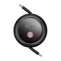 Nabíjací kábel Baseus USB-C na USB-C 100 W (čierny)