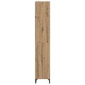 vidaXL Highboard Remeselný dub 69,5 x 34 x 180 cm Kompozitné drevo