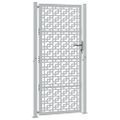vidaXL Záhradná brána 100x200 cm odolná oceľ s krížovým dizajnom