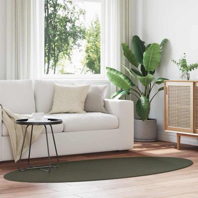 vidaXL Kusové koberce HUARTE Lesná zeleň 100 x 200 cm 100% polyester