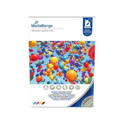 MEDIARANGE Fotopapier, lesklý, 220 g/m2, A4, 50ks