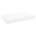 vidaXL Spací vankúš 60 x 40 x 10,5 cm Stredný Pamäťová pena Biela