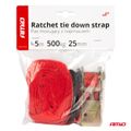 Popruh s račňou 500kg 25mm 5m BELT-02