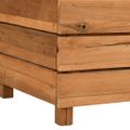 vidaXL Vyvýšený záhon 100x40x72 cm, recyklované tíkové drevo a oceľ
