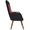 vidaXL Relaxačné kreslo patchwork látkové