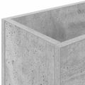 vidaXL Stojan na slnečník s úložiskom Betónová šedá 40 x 20 x 55,5 cm