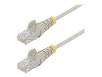 Category 6 - 28AWG (N6PAT300CMGRS) - Patch kábel - RJ-45 (M) do RJ-45 (M) - 3 m - CAT 6 - prevedenie bez hrbolčekov - sivá