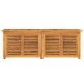 vidaXL Záhradný úložný box s vreckom 150x50x55 cm masívny teak