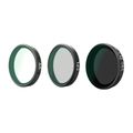 Sada filtrov Telesin CPL/VND8/UV pre DJI Osmo Action 6 (3 ks).