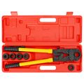 vidaXL Hydraulický nástroj na lisovanie potrubia