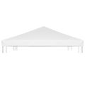 vidaXL Strieška na altánok 270 g/m², 4x3 m, biela