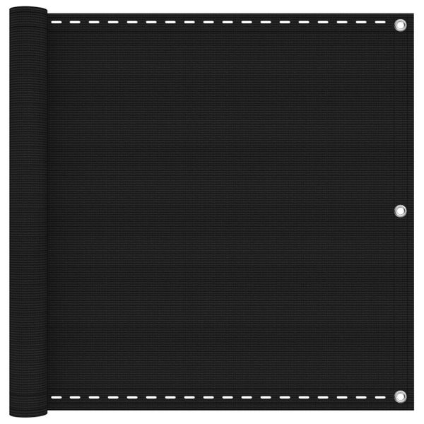 vidaXL Balkónová obrazovka Tmavozelená 90 x 800 cm HDPE a hliník