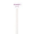 vidaXL Lodné lano biele 10 mm 500 m polypropylén