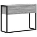 vidaXL Koncový stôl Sivý Sonoma 100 x 36 x 75 cm Kompozitné drevo