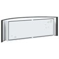 vidaXL Exteriérové nástenné svietidlo Čierna 32 x 10 x 10 cm