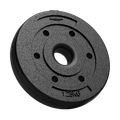 Sada bitumenových závaží 4x1,25 kg, 31 mm, REBEL ACTIVE RBA-2100