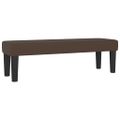 vidaXL Boxspring posteľ s matracom hnedá 140x190 cm umelá koža