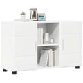 vidaXL Servírovacia skriňa FLORIN 88,5 x 30,5 x 55,5 cm Biela