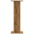 vidaXL Stojany na rastliny 2 ks dub artisan 30x30x80 cm kompoz. drevo