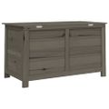 vidaXL Vonkajší box na vankúše antracitový 100x50x56 cm jedľový masív