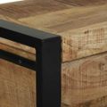 vidaXL Úložné truhlice Hnedá 60 x 30 x 30 cm Mangový masív