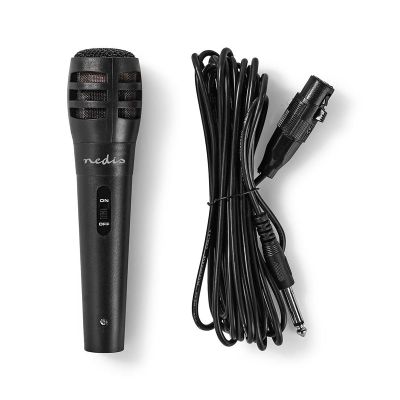 Mikrofón drôtový NEDIS MPWD15BK
