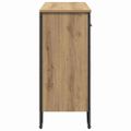 vidaXL Servírovacia skriňa Remeselný dub 97 x 32,5 x 74,5 cm