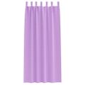vidaXL Záclony na zatemnenie s krúžkami 2 ks Fialová 245 x 140 cm