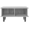 vidaXL TV stolík 68,5 x 35 x 35 cm Sivý Sonoma Kompozitné drevo