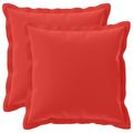 vidaXL Poťah na podložku 2 ks HOUTEN Červená 45 x 45 cm Polyester