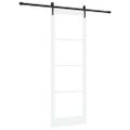 vidaXL Posuvné dvere ORKDAL Biela 83 x 232 cm