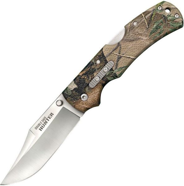Cold Steel 23JE Double Safe Hunter Camouflage lovecký vreckový nôž 8,9 cm, maskovacia, GFN