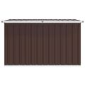 vidaXL Záhradný úložný box hnedý 149x99x93 cm
