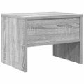 vidaXL Nočný stolík sivý sonoma 40x30x30 cm spracované drevo
