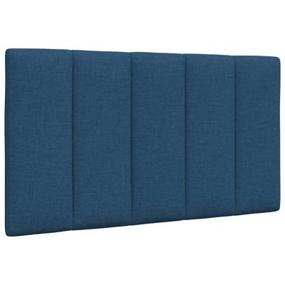 vidaXL Vankúš na čelo postele Hanko modrý 80 cm látka
