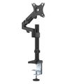 Neomounts DS70-750BL1/Držák displeje/tyč na stůl/17-27"/svorka/VESA 100X100/nosn. 7kg/plynový píst/1 displej/černý Držák, VESA, stolní, pro plochý monitor, úhloprícka 17"-27", náklon, otácení, rotace, nosnost 7kg, cerný