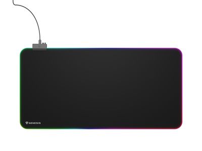 Herná podložka pod myš s RGB podsvietením Genesis BORON 500 XXL, 800x400mm