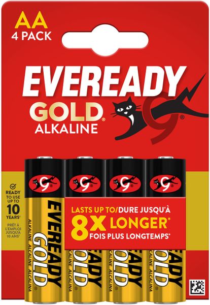 Energizer Eveready Gold AA FSB4