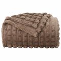 vidaXL Prikrývky na hodenie 6 ks ťavová 150 x 130 cm 2.75 kg Flís