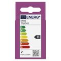 LED žiarovka Classic MR16 biela/ GU10 / 7 W (72 W) / 1000 lm / Teplá biela