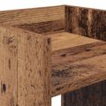 vidaXL Stojan na rastliny 2 ks Staré drevo 30 x 30 x 80 cm