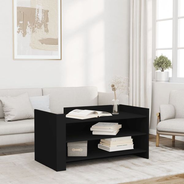vidaXL Konferenčný stolík čierny 100x50x50 cm kompozitné drevo