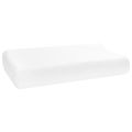 vidaXL Spací vankúš 80 x 40 x 12,5 cm Stredný Pamäťová pena Biela