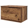 vidaXL Mačka Dom Staré drevo 85 x 55 x 50,5 cm Kompozitné drevo