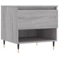 vidaXL Konferenčné stolíky 2 ks sivé sonoma 50x46x50 cm kompoz. drevo
