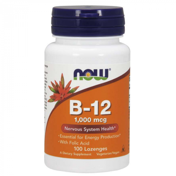 Vitamín B12 1000 mcg - NOW Foods