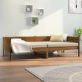 vidaXL Denná posteľ medovohnedá masívna borovica 90x200 cm