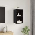 vidaXL Zostava TV skriniek 37 x 37 x 72 cm Čierny dub Kompozitné drevo