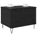 vidaXL Konferenčný stolík Čierny dub 60 x 44,5 x 45 cm