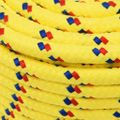 vidaXL Lodné lano žlté 14 mm 50 m polypropylén